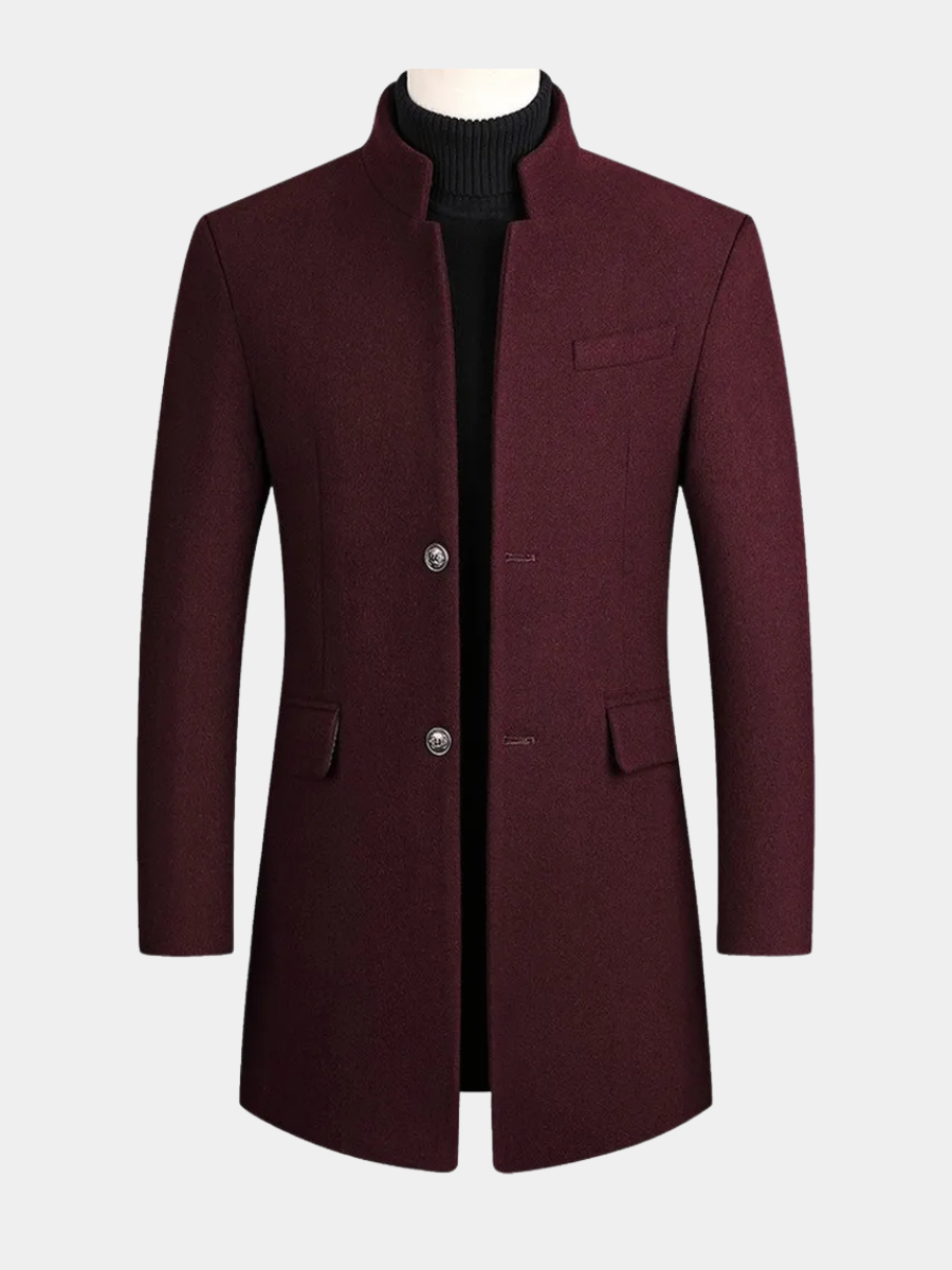 Men's Timeless Refined Coat – Warm Summer Design