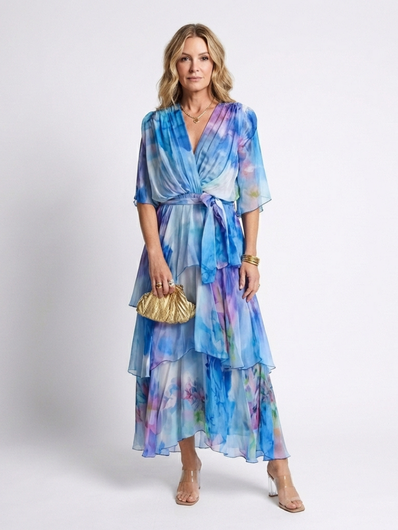 Women's Elegant Lightweight Maxi Dress – Quiet Statement