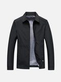 Men’s Lightweight Summer Jacket – Smart Casual Zip Jacket
