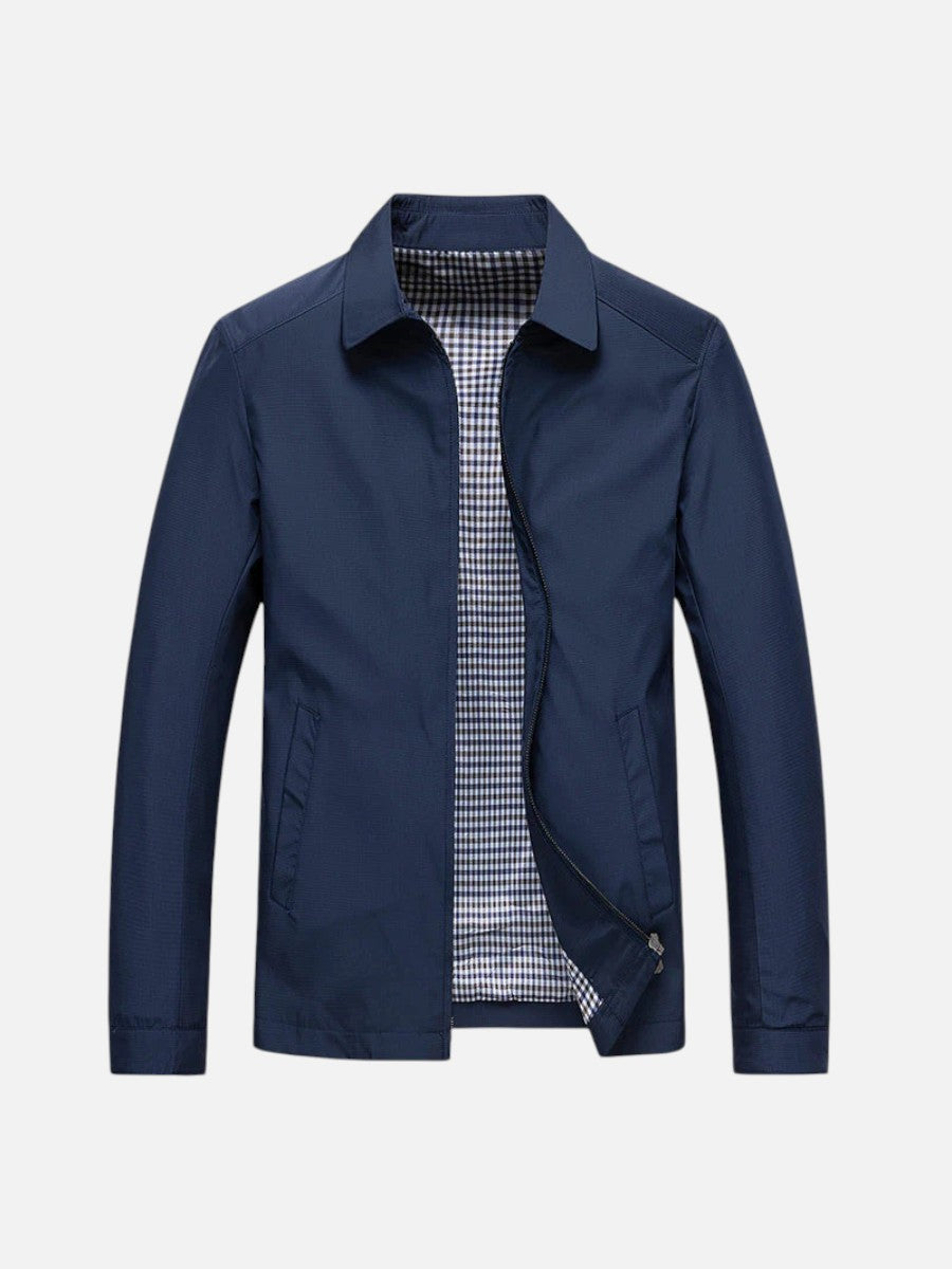 Men’s Lightweight Summer Jacket – Smart Casual Zip Jacket