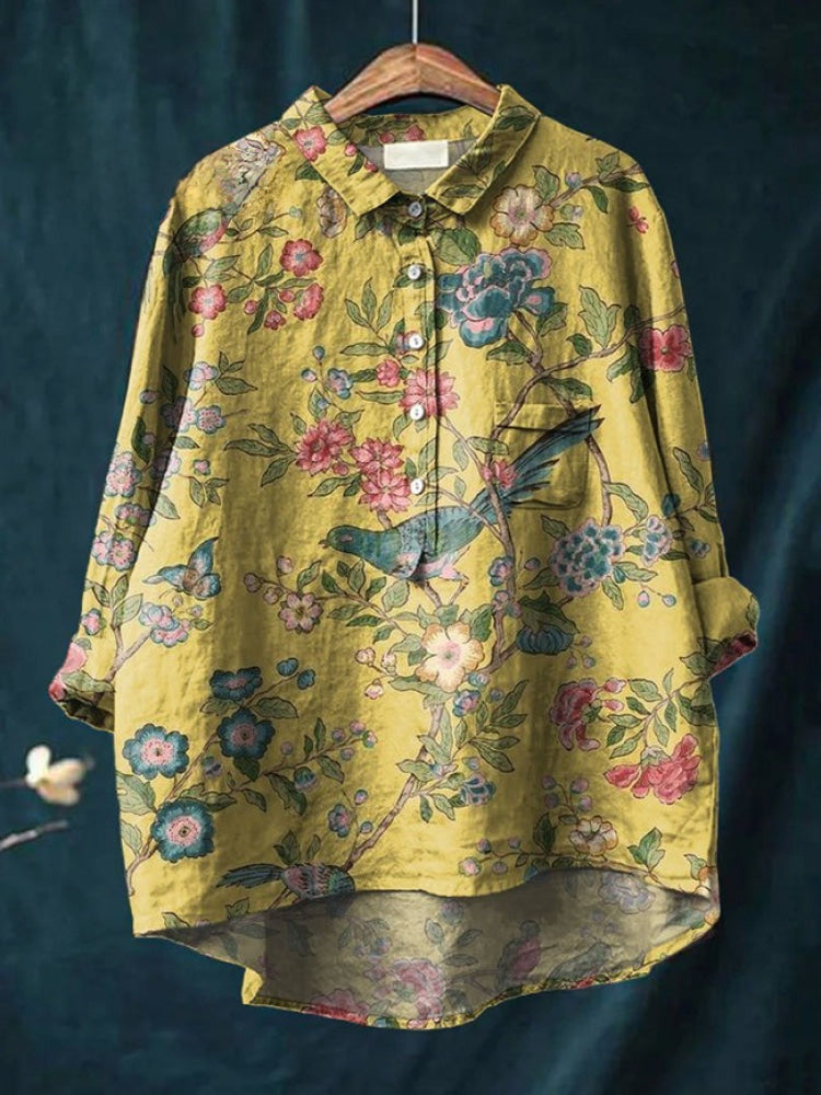 Women's Elegant Spring Shirt – Wardrobe Staple