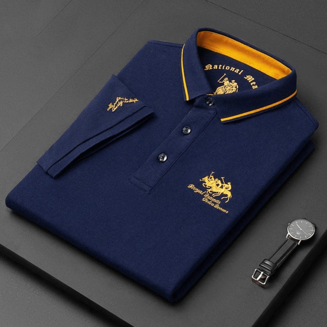 Men's Elegant Classic Polo Shirt – Refined Comfortable Design