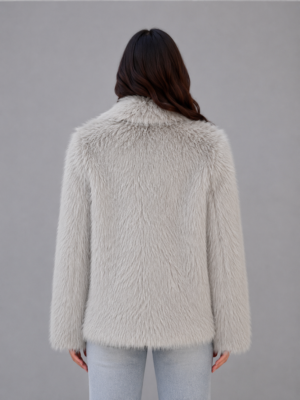 Women's Faux Fur Jacket – Soft Cosy Winter Coat