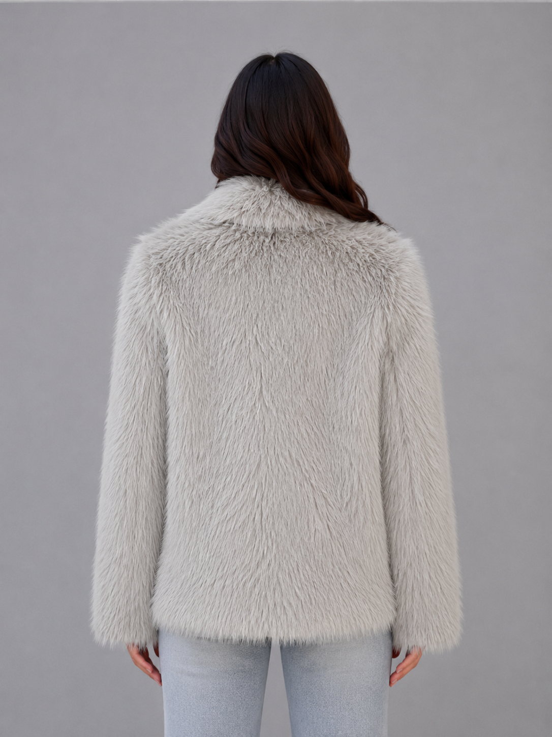 Women's Faux Fur Jacket – Soft Cosy Winter Coat