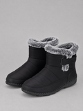 Women’s Faux Fur Lined Snow Boots – Warm Winter Ankle Boots