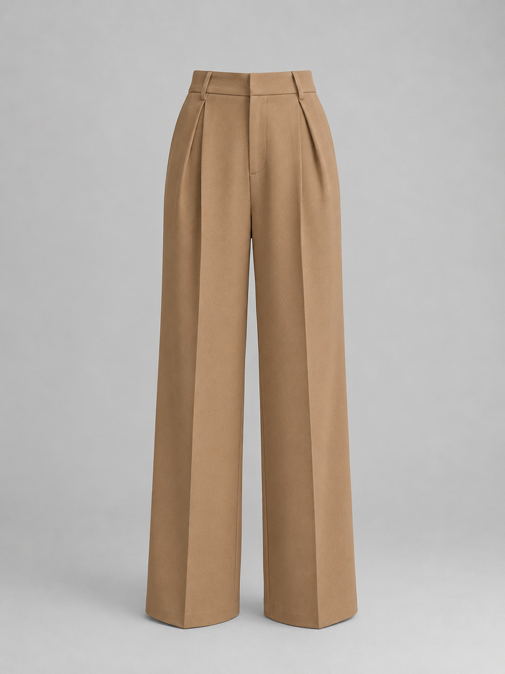 Women's High Waisted Wide Leg Trousers – Tailored Everyday Style