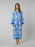 Women's Relaxed Print Maxi Dress – Flattering Summer Holiday Style