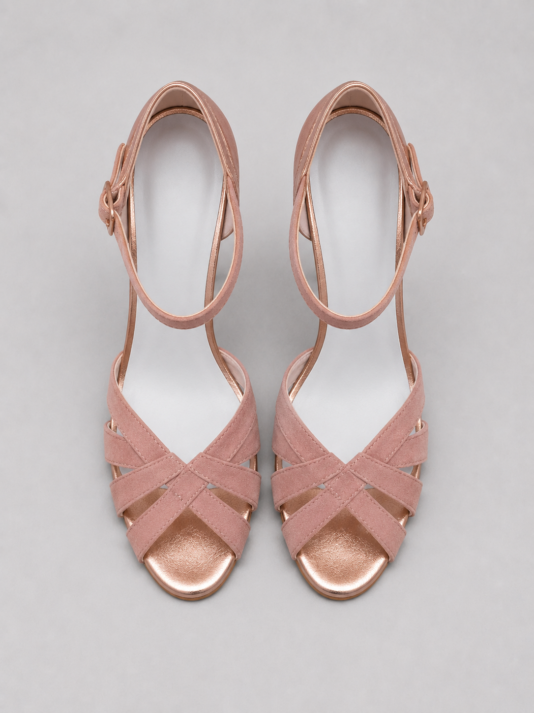 Women’s T-Strap Heels – Cushioned Mid Heel