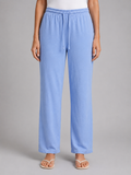 Women's Relaxed Drawstring Trousers – Wide Leg Casual Fit