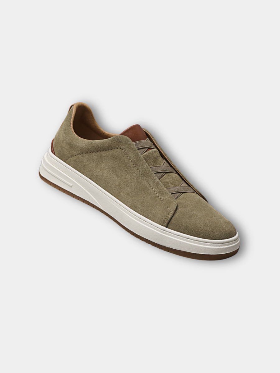 Men's Lace-Up Suede Shoes – Refined Padded Finish