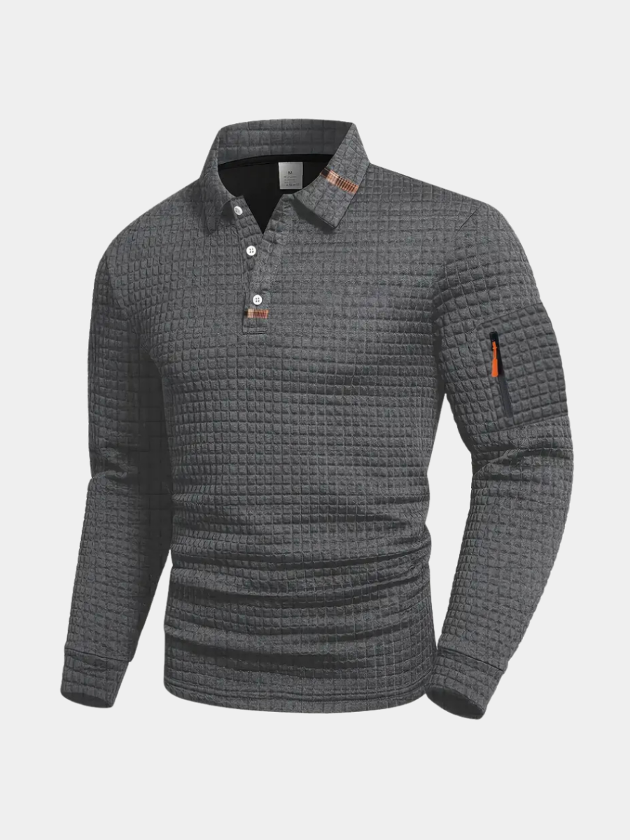 Men's Refined Modern Polo Shirt – Comfortable With Pockets Design
