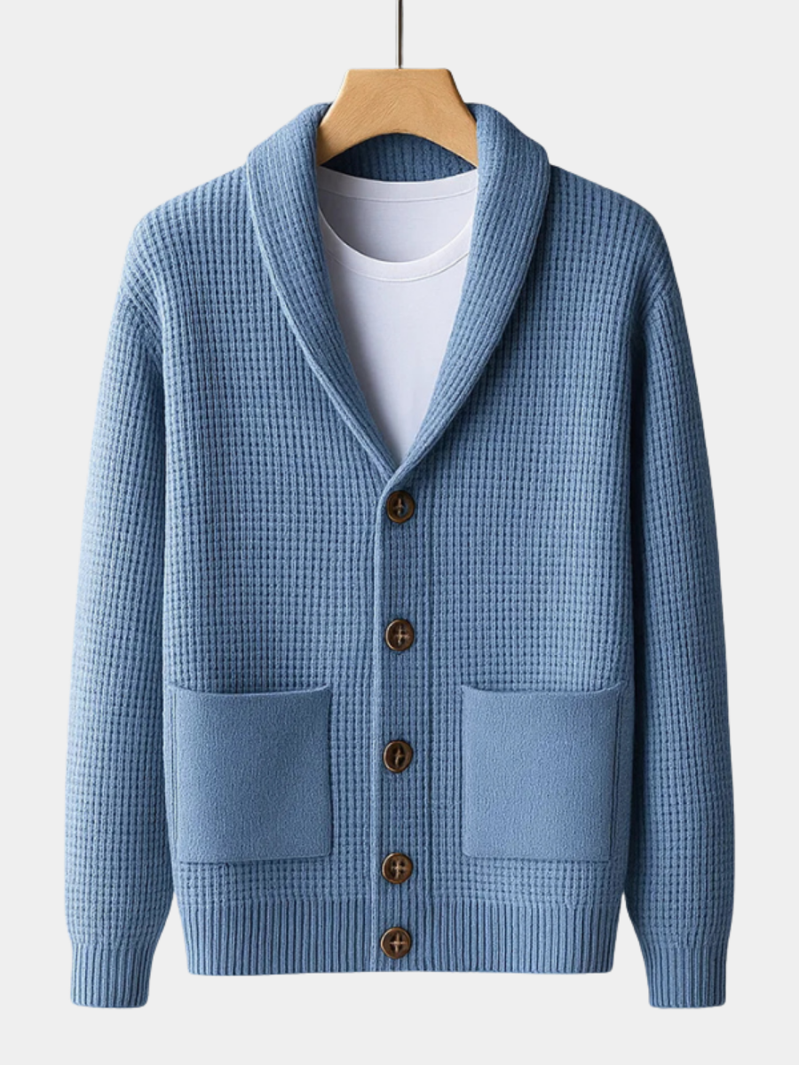 Men's Refined Elegant Cardigan – Lightweight Breathable Design