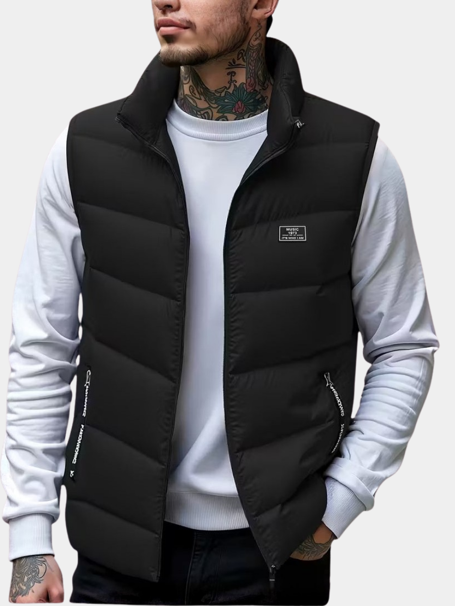 Men's Warm Modern Waistcoat – Timeless Lightweight Design