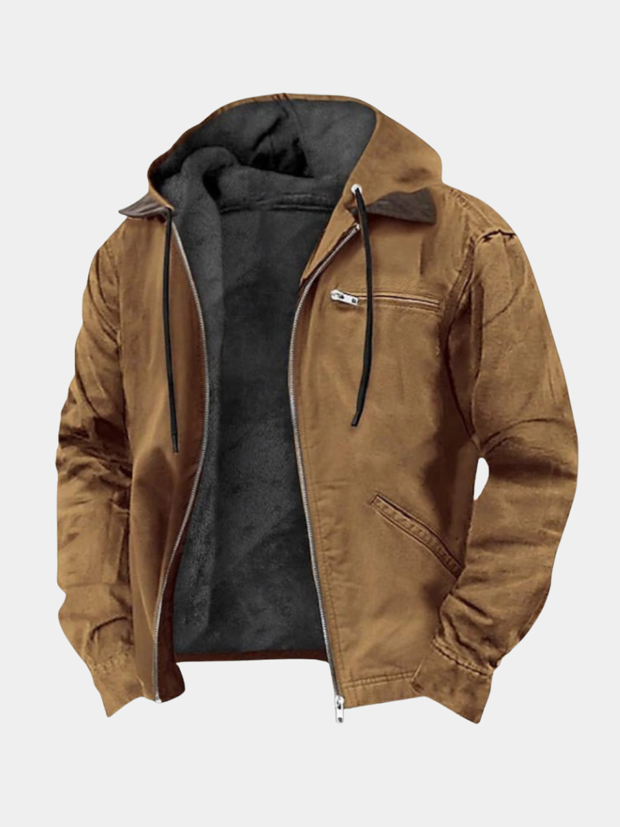 Women's Modern Elegant Jacket – Warm Denim Design