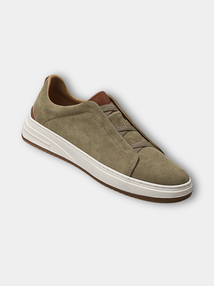 Men's Suede Refined Shoes – Padded Leather Finish