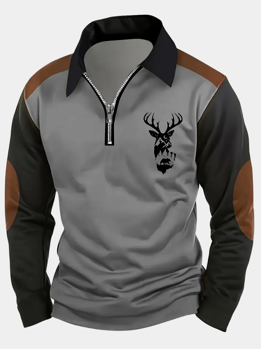 Men's Warm Elegant Jumper – Lightweight Knitted Design