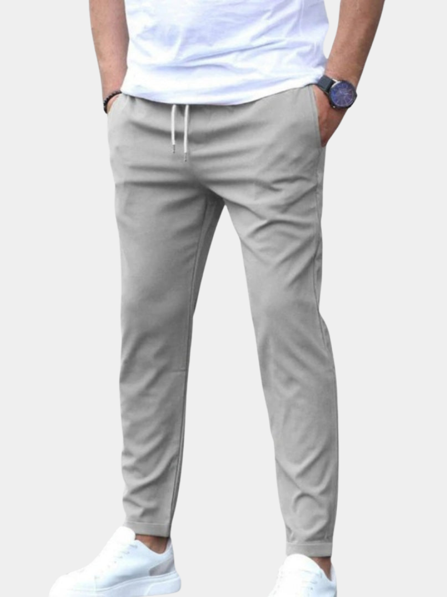 Men's Elegant Comfortable Trousers – Flowing Refined Design