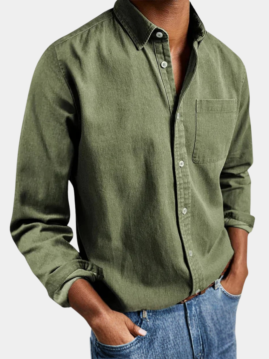 Men's Elegant Timeless Shirt – Breathable Classic Design