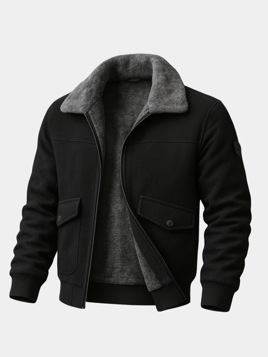 Men's Timeless Warm Jacket – Elegant Refined Design