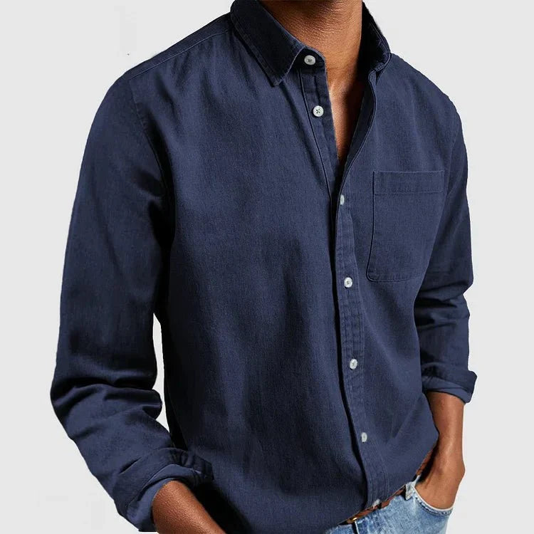 Men's Casual Relaxed Shirt – Modern Timeless Design