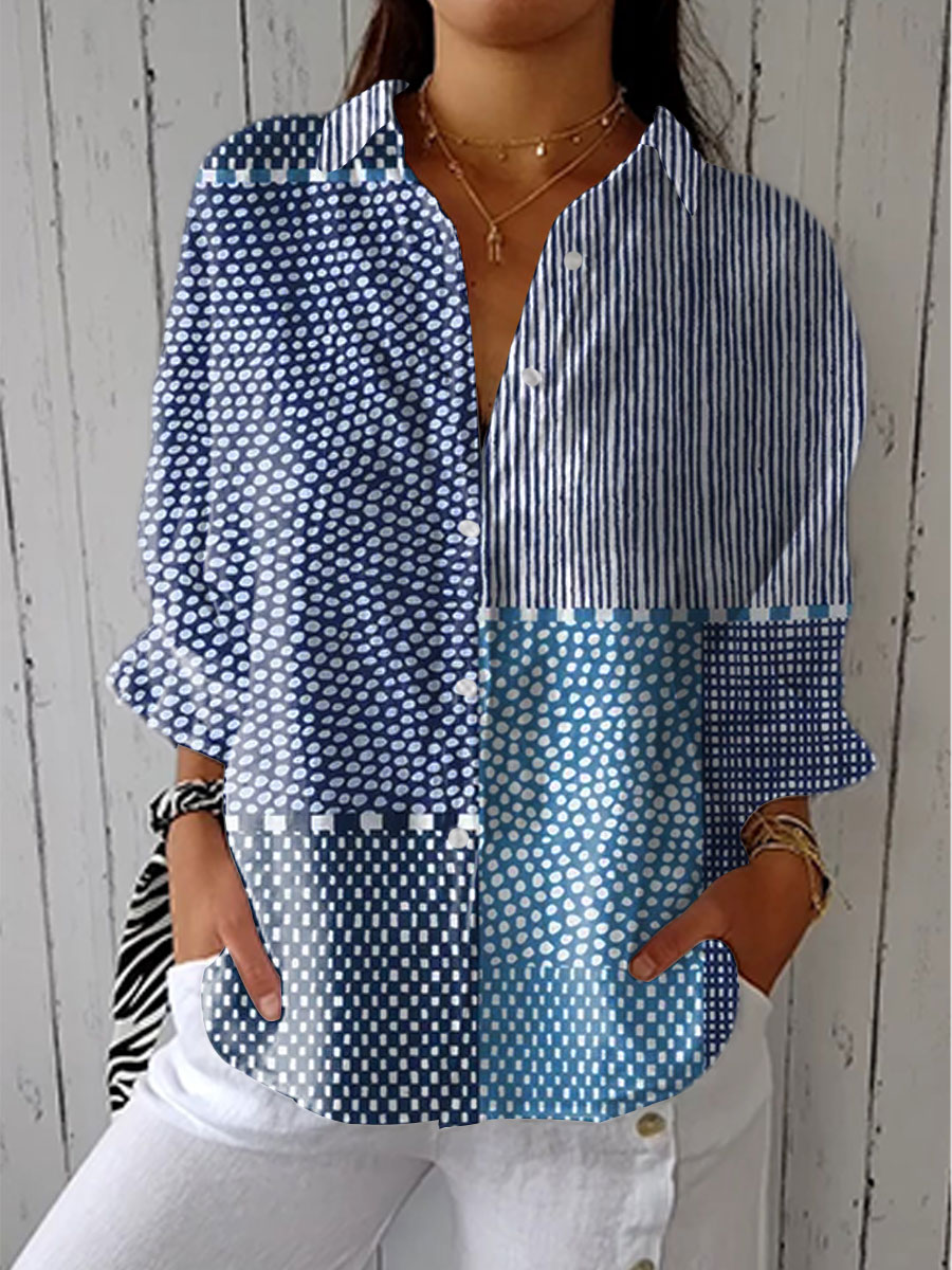 Women's Elegant Spring Blouse – Wardrobe Staple