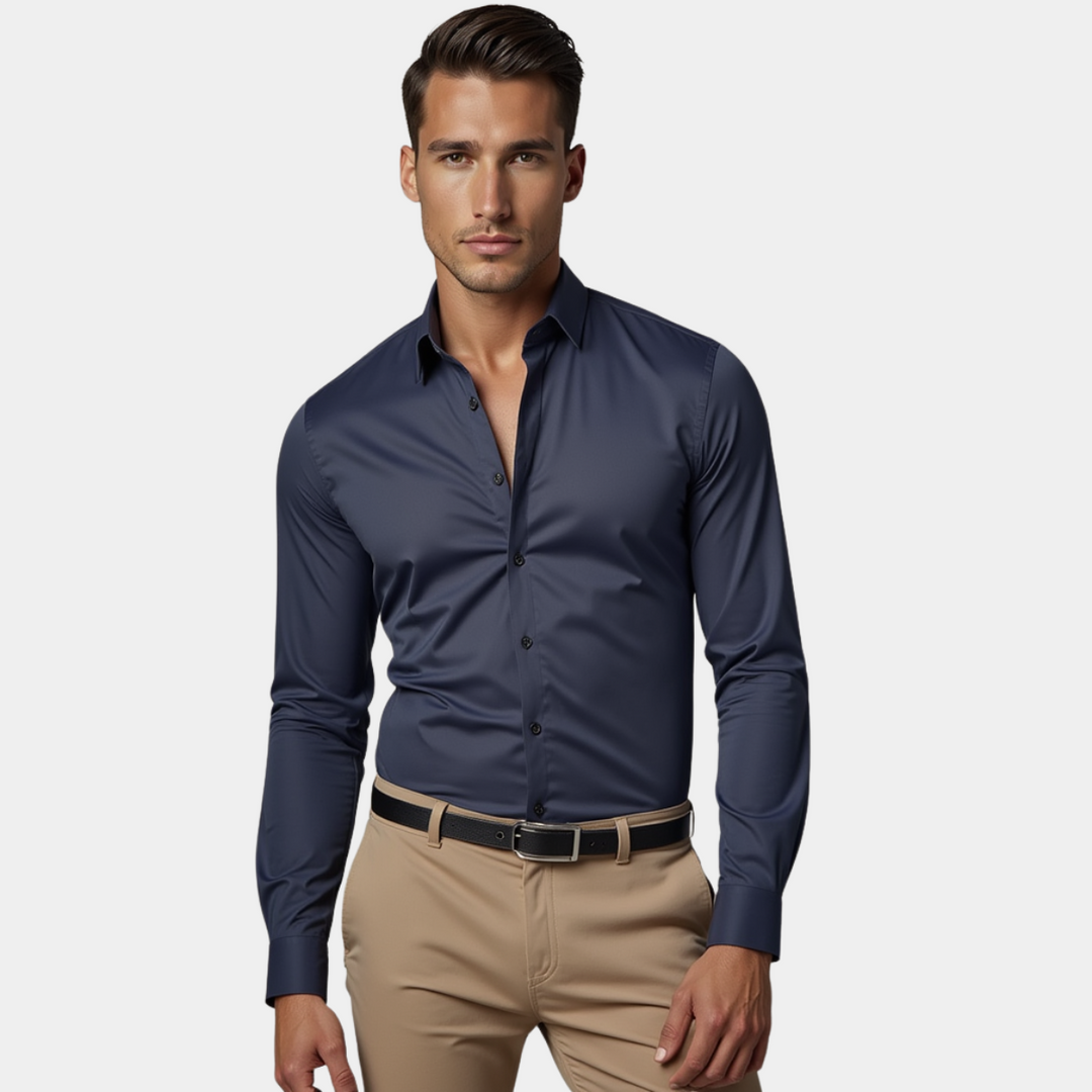 Men's Elegant Timeless Shirt – Slim Fit Modern Design