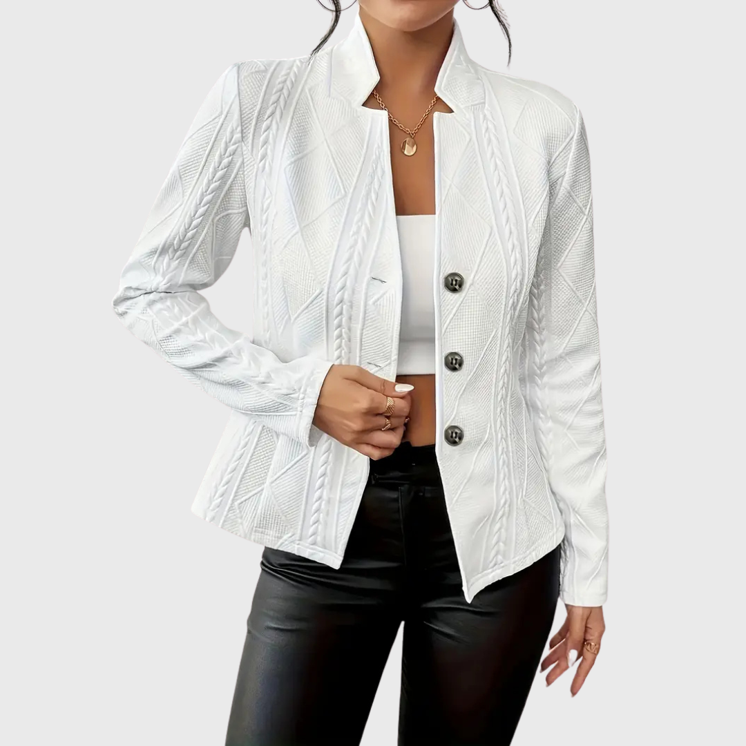 Women's Chic Timeless Blazer – Elegant Modern Design