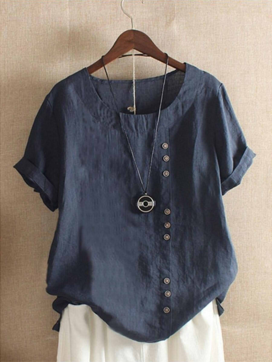 Women's Elegant Comfortable Blouse – Occasion Denim Design