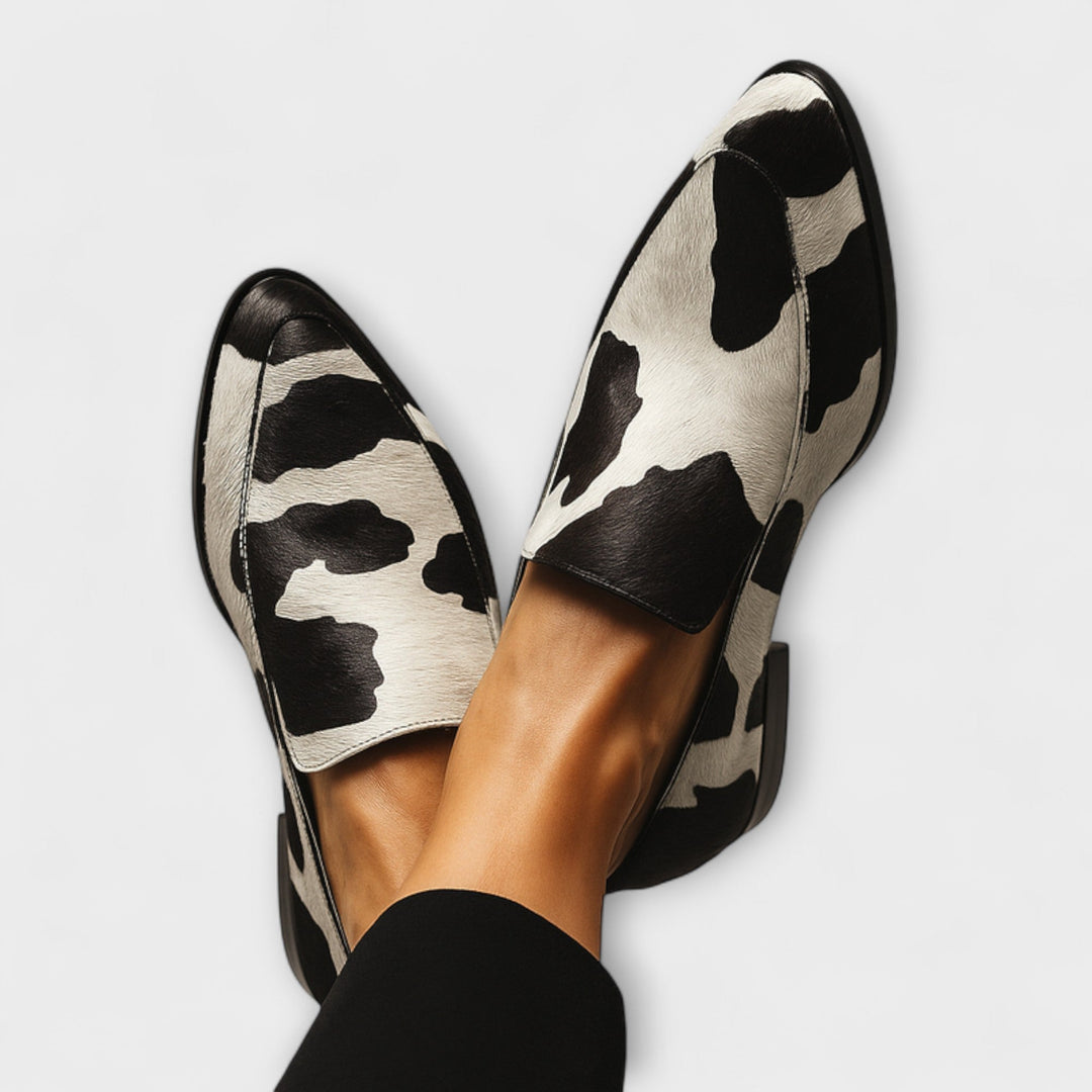 Women's Printed Occasion Loafers – Supportive Padded Finish