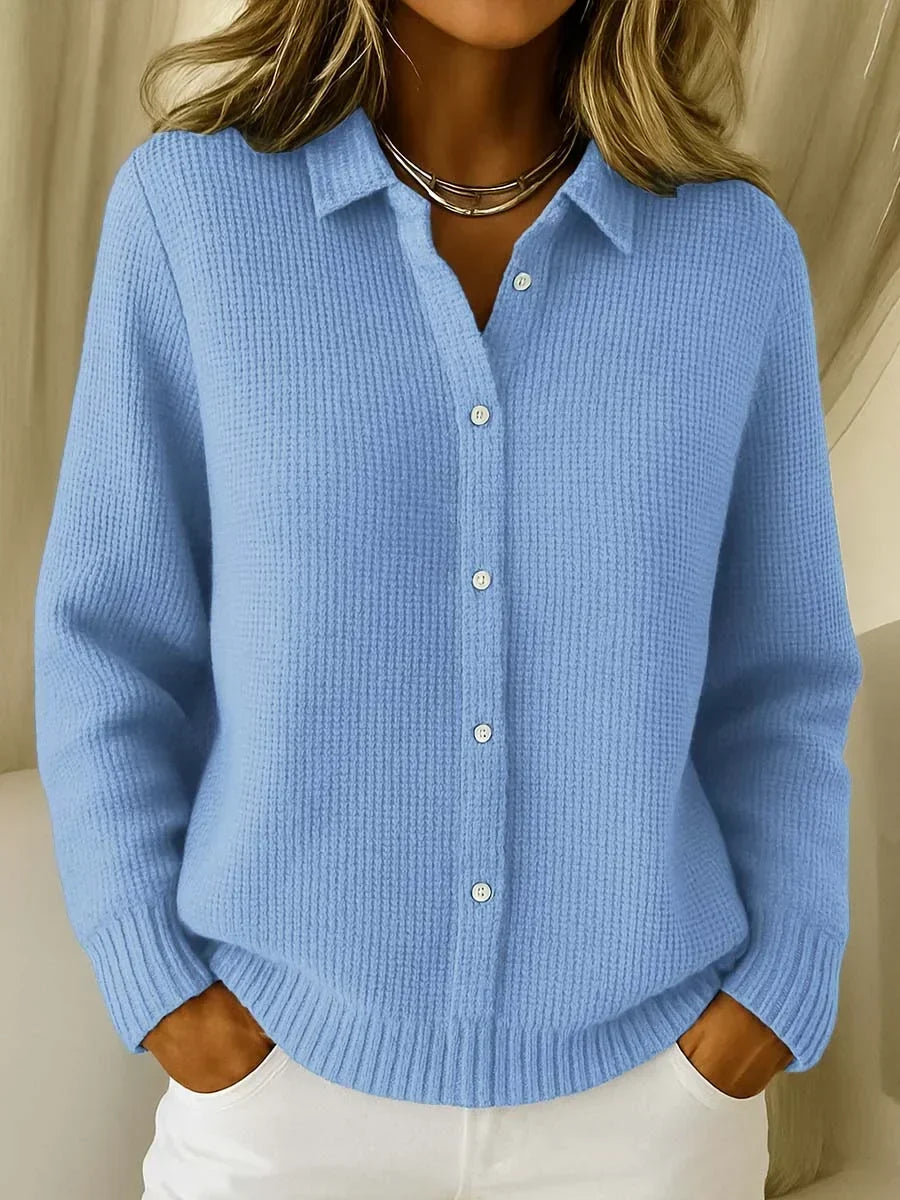 Women's Knitted Warm Cardigan – Relaxed Comfortable Design