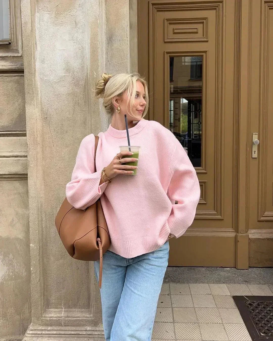 Women's Timeless Refined Jumper – Pink