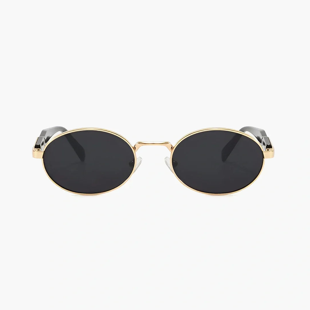 Chic Striped Sunglasses – Flexible Design