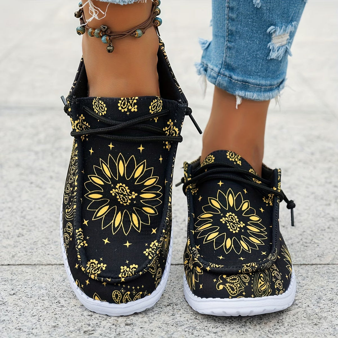 Women's Summer Flexible Trainers – Heeled Lightweight Finish