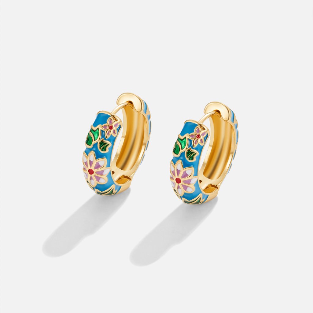 Gold-Tone Earrings – Modern Classic
