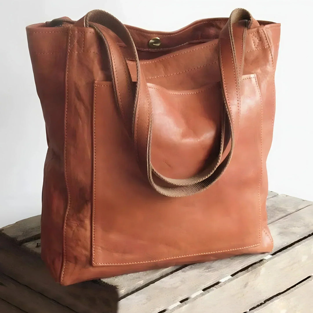 Leather Timeless Tote Bag – Refined Elegant Design