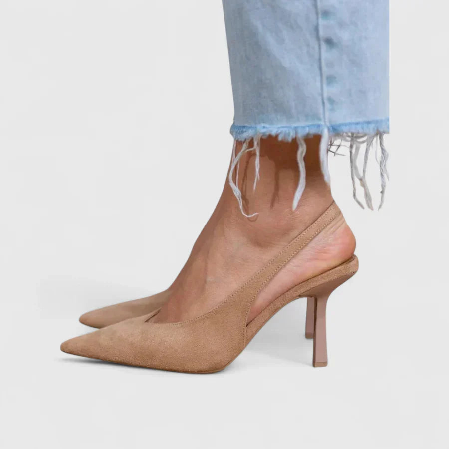 Women's Heeled Supportive Court Shoes – Wardrobe Staple
