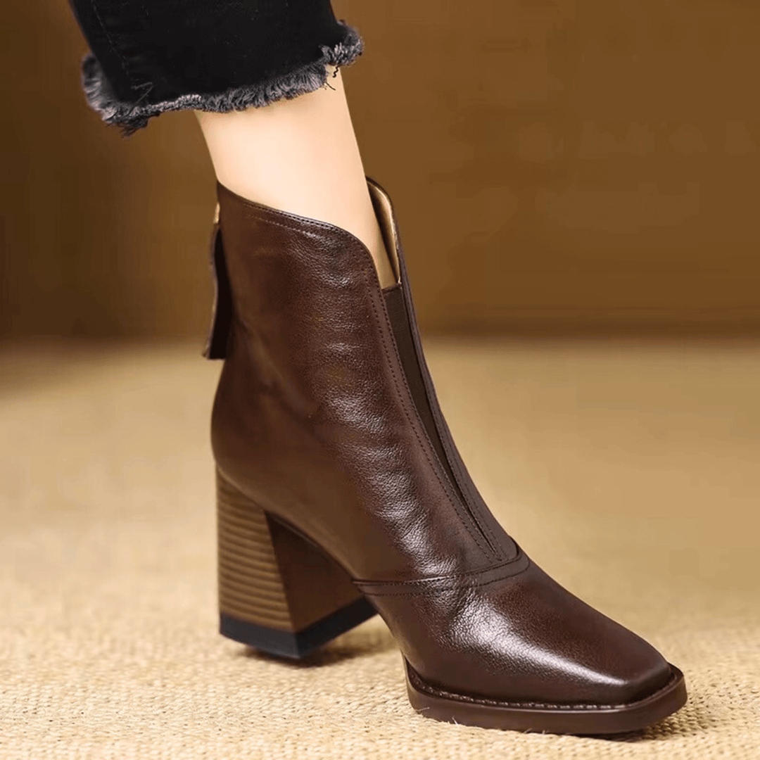 Women's Heeled Spring Court Shoes – Elegant Modern Finish